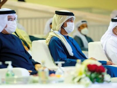 Ammar Al Nuaimi attends the conclusion of the 19th edition of the Ajman Arabian Horse Championship
